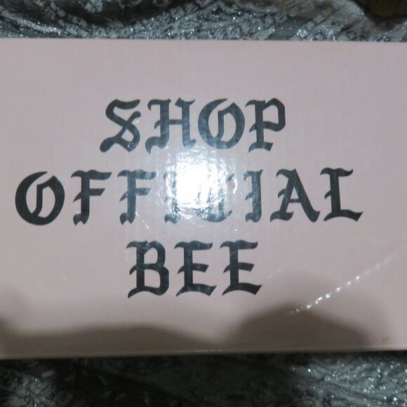 BOGO Official Bee Shop Black & Silver Studded Sandals Slip ons flats slides 10 - Picture 10 of 11